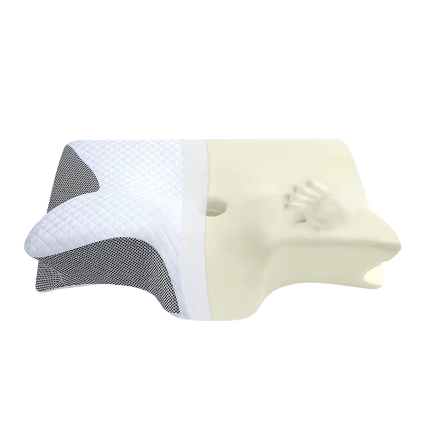 OrthoAlign 1.0 Neck Support Memory Foam Pillow