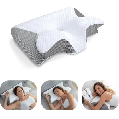 OrthoAlign 1.0 Neck Support Memory Foam Pillow