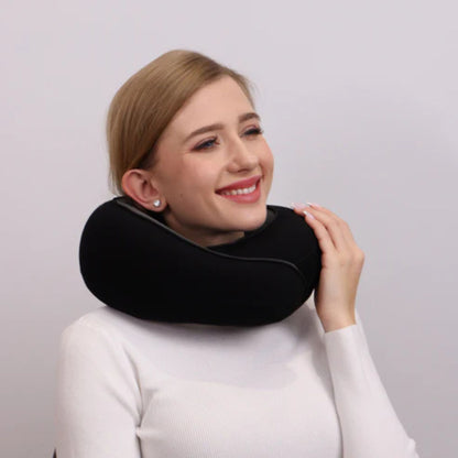 CloudCushion Memory Foam Neck Travel Pillow