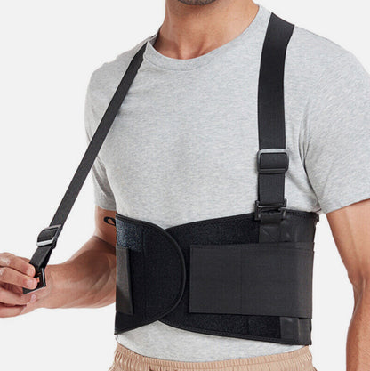 CoreStabilizer 1.0 Back Support Belt With Suspenders